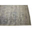 Tapis oriental moderne bleu-gris 9 x 12