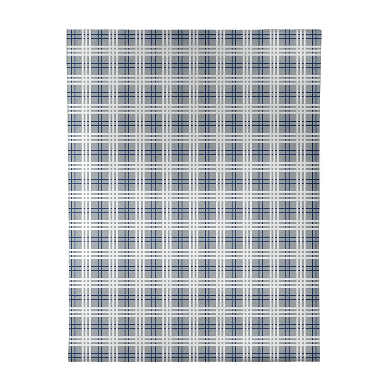 Plaid Indoor Rug, Rectangle 8' x 10'