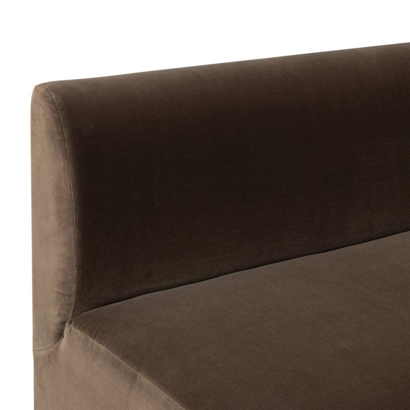 Velvet Bench, 49.5"