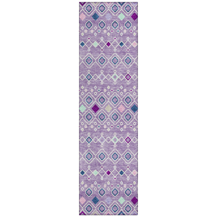 Aleighna Area Rug with Non-Slip Backing
