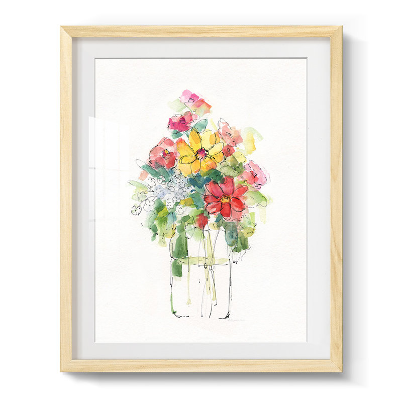 Brights Soft Wash I -Gallery Wrapped Canvas, Natural, 28.5" H x 20.5" W