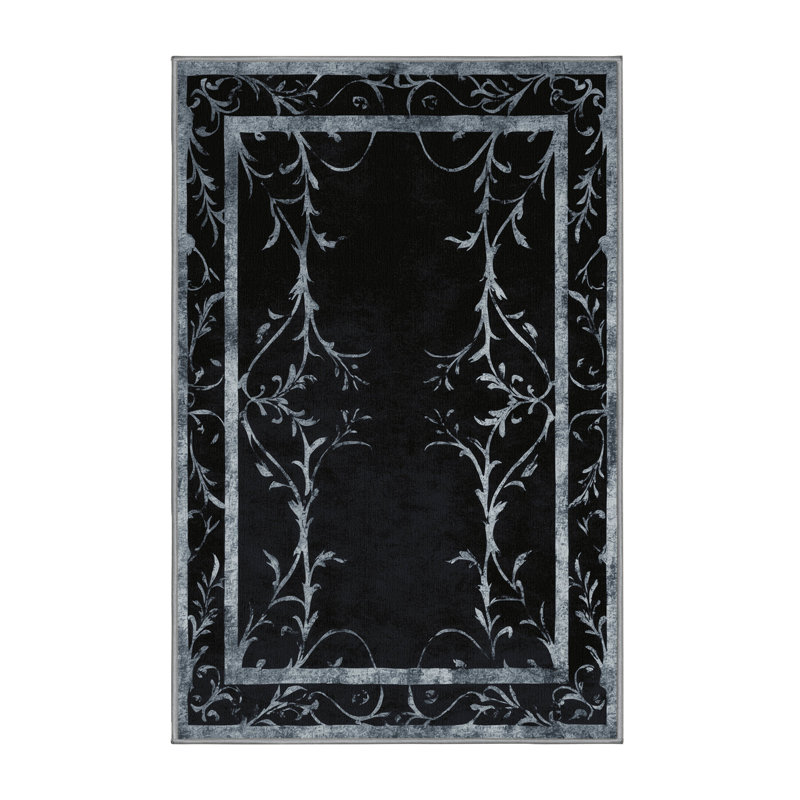Tapis Nocturne Blossom, Rectangulaire 2 pi x 3 pi
