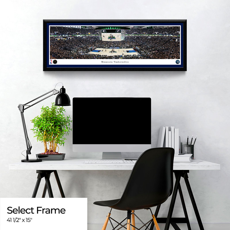 Minnesota Timberwolves - Cadre sélectionné, Encadré avec passe-partout simple