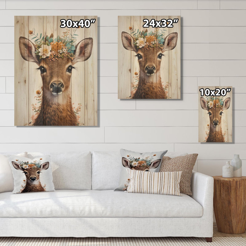 Dustin, reproduction sur bois sans cadre, H 32 po x l 24 po x P 1 po