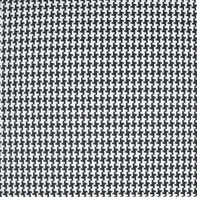 Coussin décoratif d'extérieur Bedford, Noir, Carré 22 po