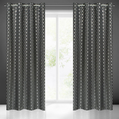 Holtby Eyelet Semi Sheer Curtain