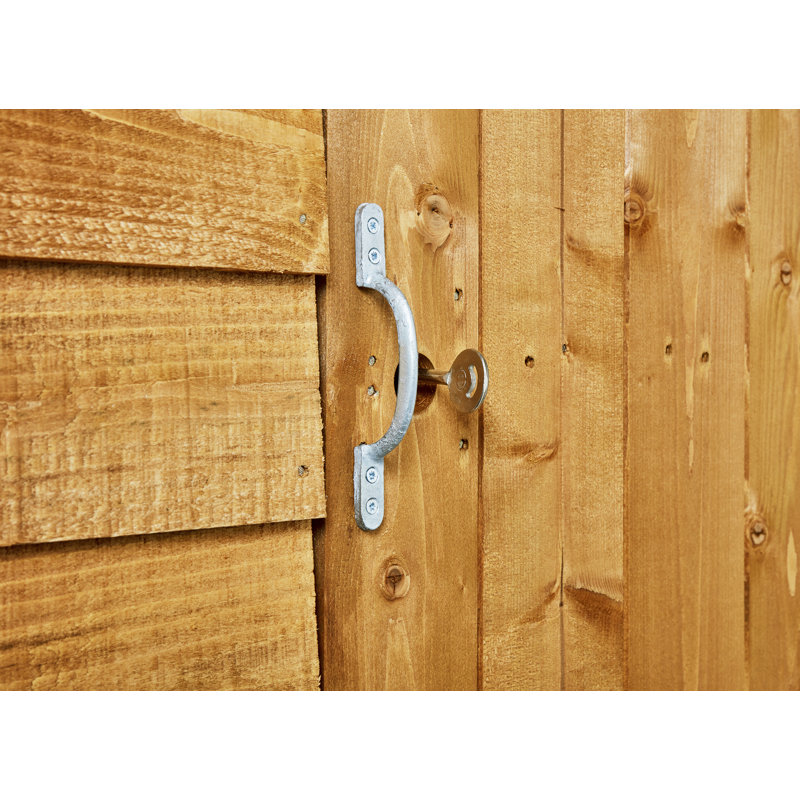 Powersheds 10 x 8ft Timber Overlap Windowless Garden Shed