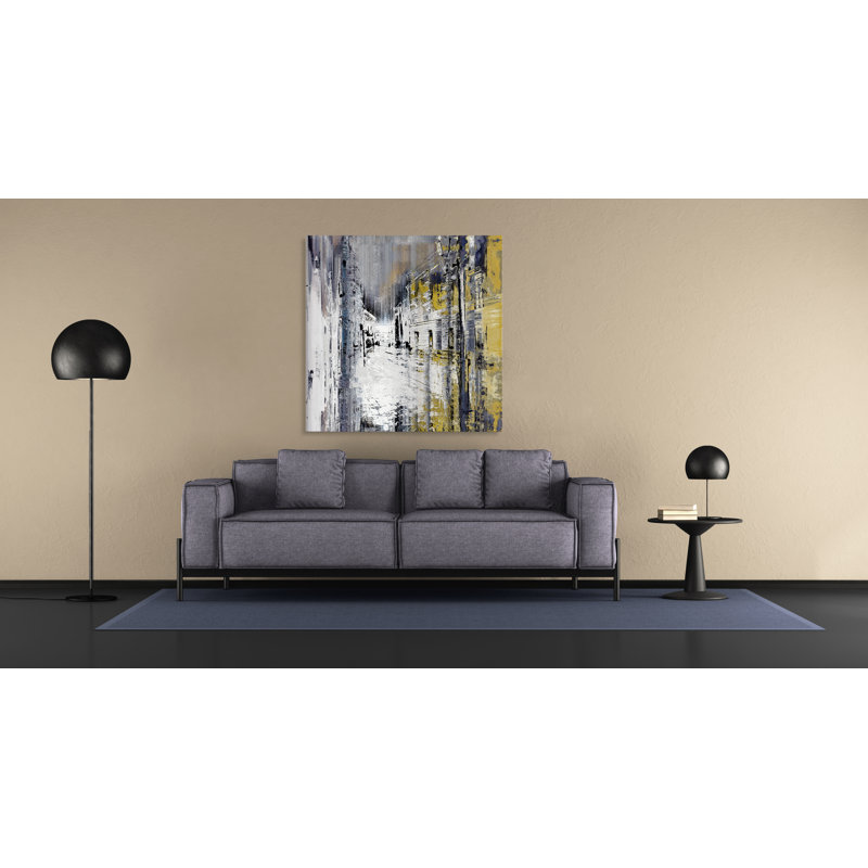 " Ghetto Walk I " Painting Print, 20'' H x 20'' W