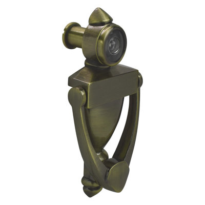 High Door Knocker W/220 Degree Viewer