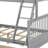 Bunk Bed with Ladder and Drawers-1828535388