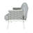 Mariano Steel 4-Pieces Coversation Set-626794271-626794268