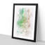 Cocoa Beach In Orlando Watercolour - Picture Frame Graphic Art-56923361-56923365