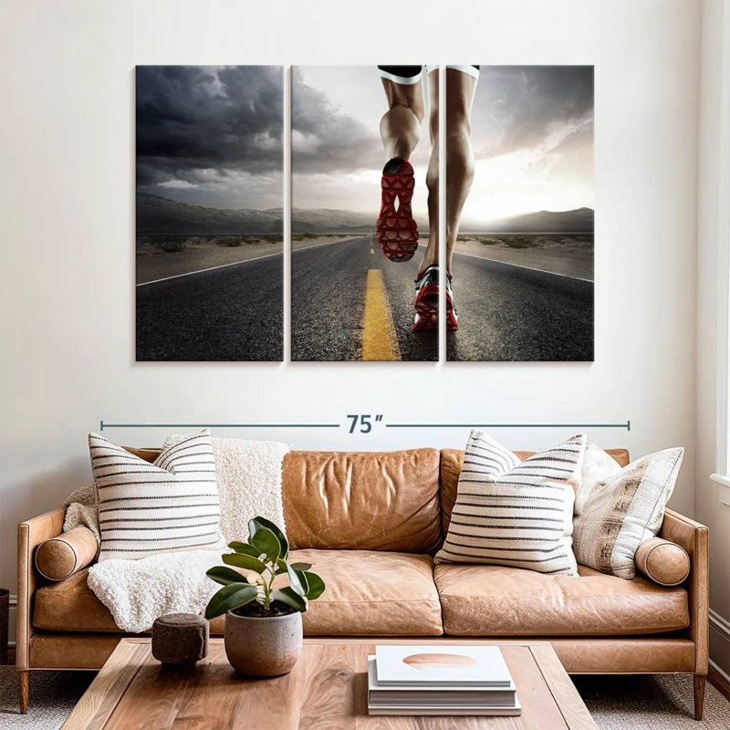 Sireci Highway Run, 42" H x 65" W