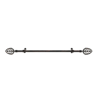 Musa Adjustable Single Curtain Rod