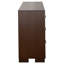 Commode 6 tiroirs Polk Cappuccino