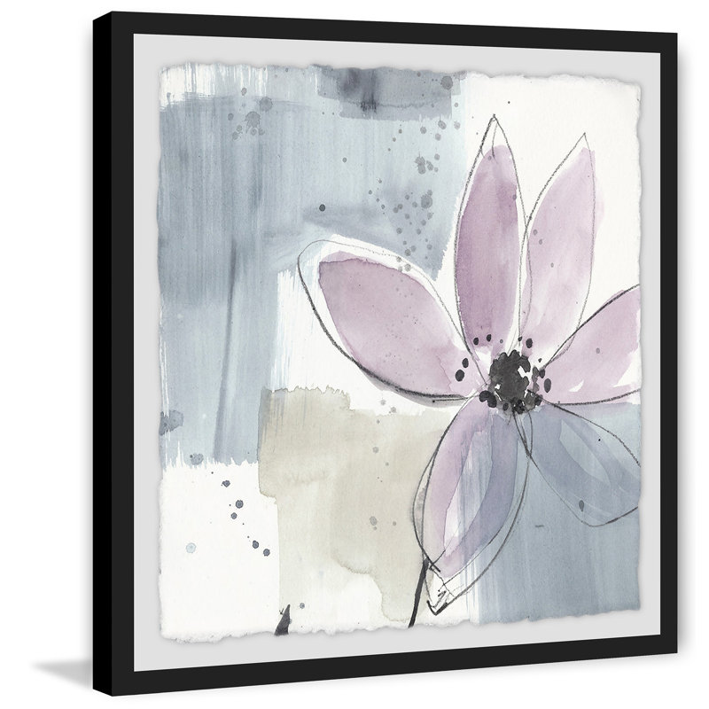 " Purple In Full Bloom ", 32" H x 32" W x 1.5" D