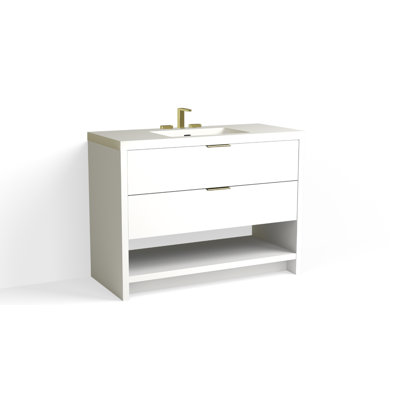 Vue 48" W Freestanding Single Bathroom Vanity