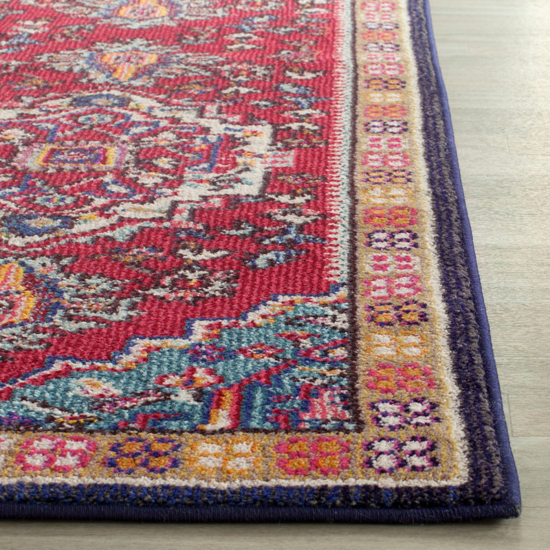 Blanken Oriental Area Rug, Rectangle 61 x 91 cm