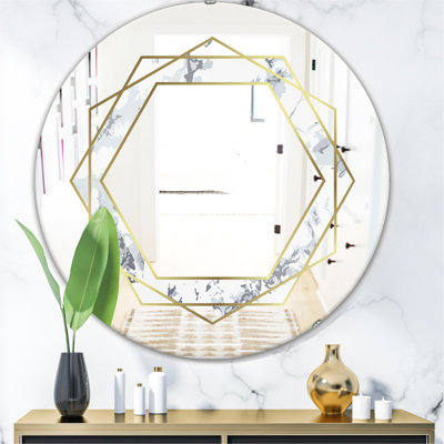 Miroir d'appoint Marble Diamond 1