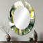 Dynamic Waveforms II - Miroir mural vert traditionnel-563720911