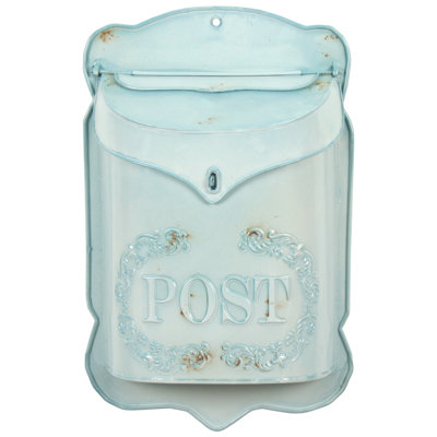 Wetzel Steel Wall Mounted Post Box