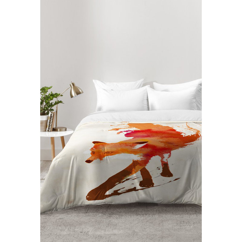 Ensemble d'édredon Vulpes, Édredon double / grand + 2 taies décoratives sta
