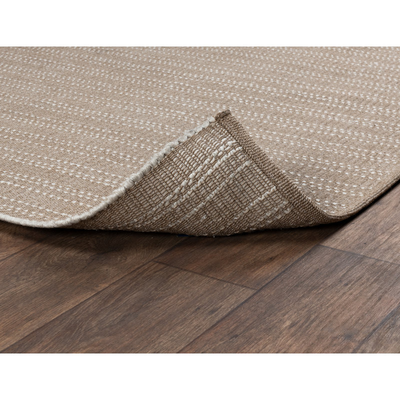 Area Rug in Brown, Rectangle 2' x 3'