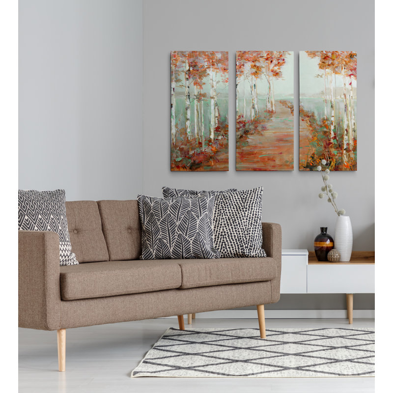 « causeway », reproduction d’image multi-pièces de qualité supérieure sur toile, H 24 po x l 36 po x P 1,5 po