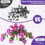 Fleurs artificielles suspendues artificielles avec plantes panier