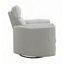 Fauteuil inclinable et oscillant en faux cuir Sagen