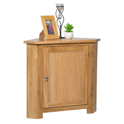 Farris Solid Wood 1 - Door Rectangle Accent Cabinet