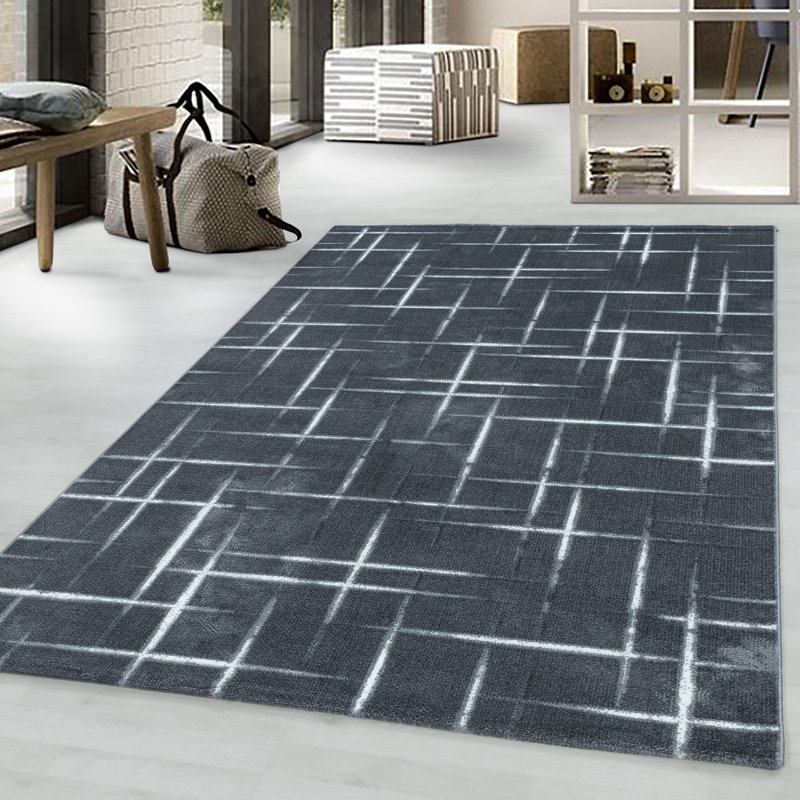 Laverty Abstract Flatweave Area Rug, Rectangle 240 x 340cm