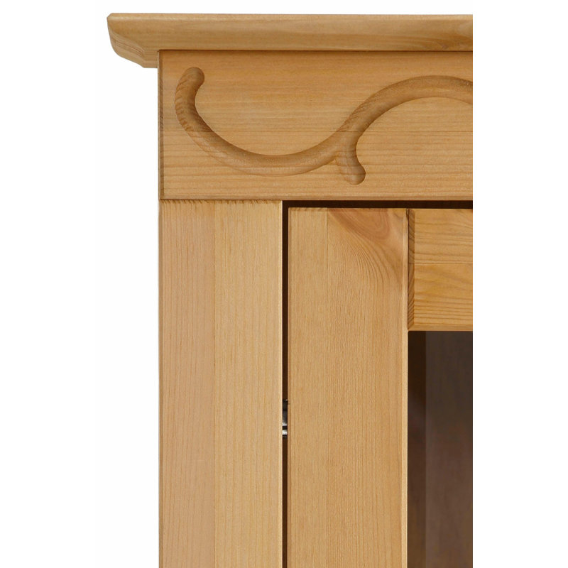 Frankfurt Display Cabinet, Stain Wax