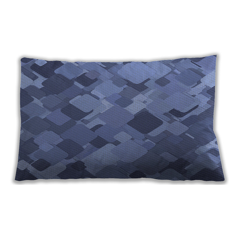 Coussin à motifs 2410, Mauve, Microsuède