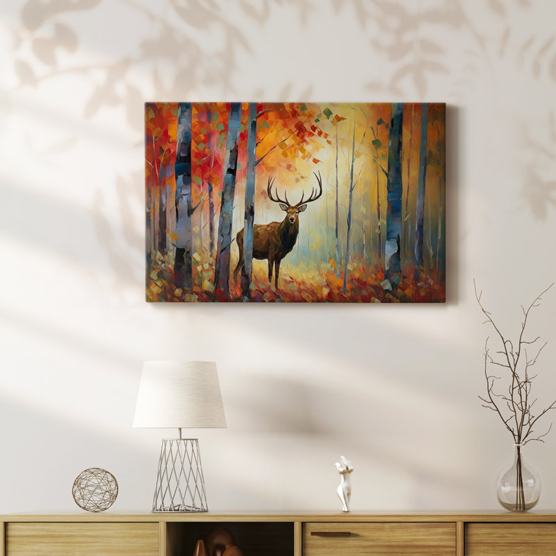 Animaux, série paysage CCDXLI, H 40 po x l 60 po