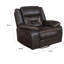 Fauteuil inclinable et pivotant Juwan