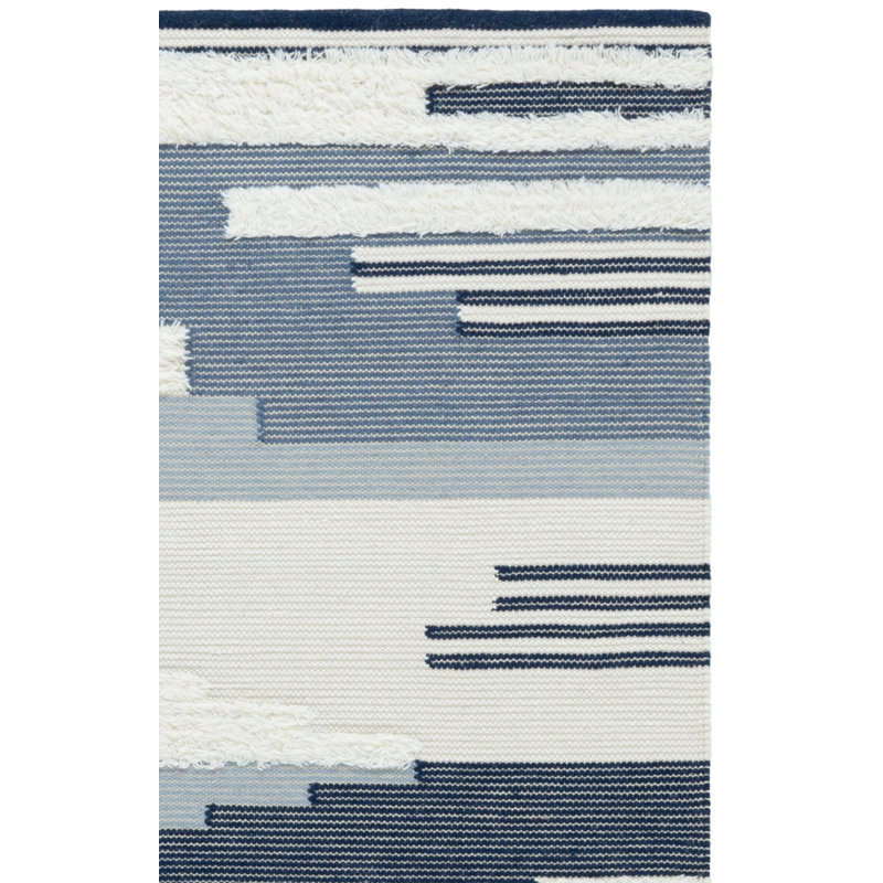 Kenya 280 Hand Woven 80% Wool; 20% Cotton Geometric Rug, Rectangle 6' x 9'