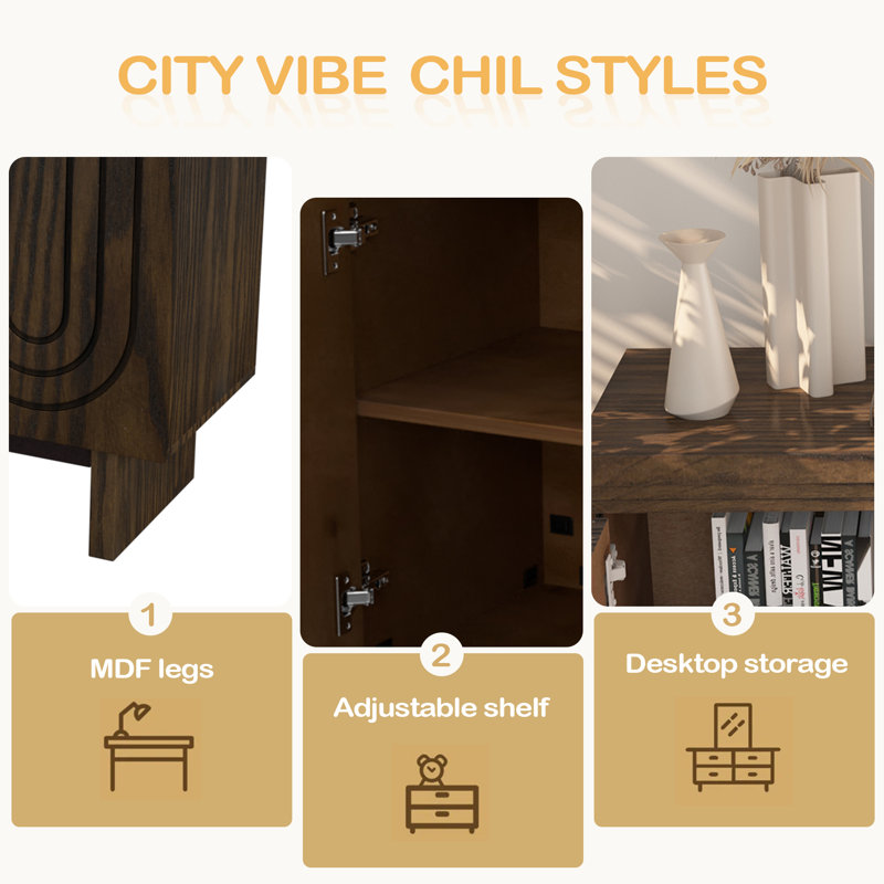 2-Door Accent Cabinet