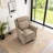 360° Swivel Recliner Manual Rocking Recliner Chair-1527898950