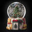 Spode Christmas Tree Musical Snow Globe 6.5"
