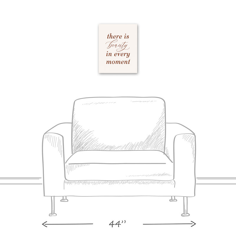 «Beauty in Every Moment», reproduction sur toile, H 14 po x l 11 po