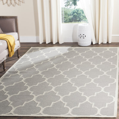 Hiroko Geometric Wool Hand Woven Area Rug