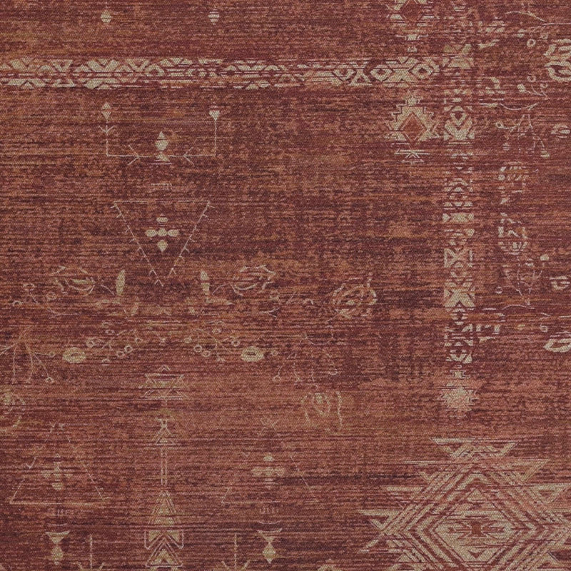 Tapis brun et ivoire Maril Maynor, Rectangle 5 pi x 7 pi