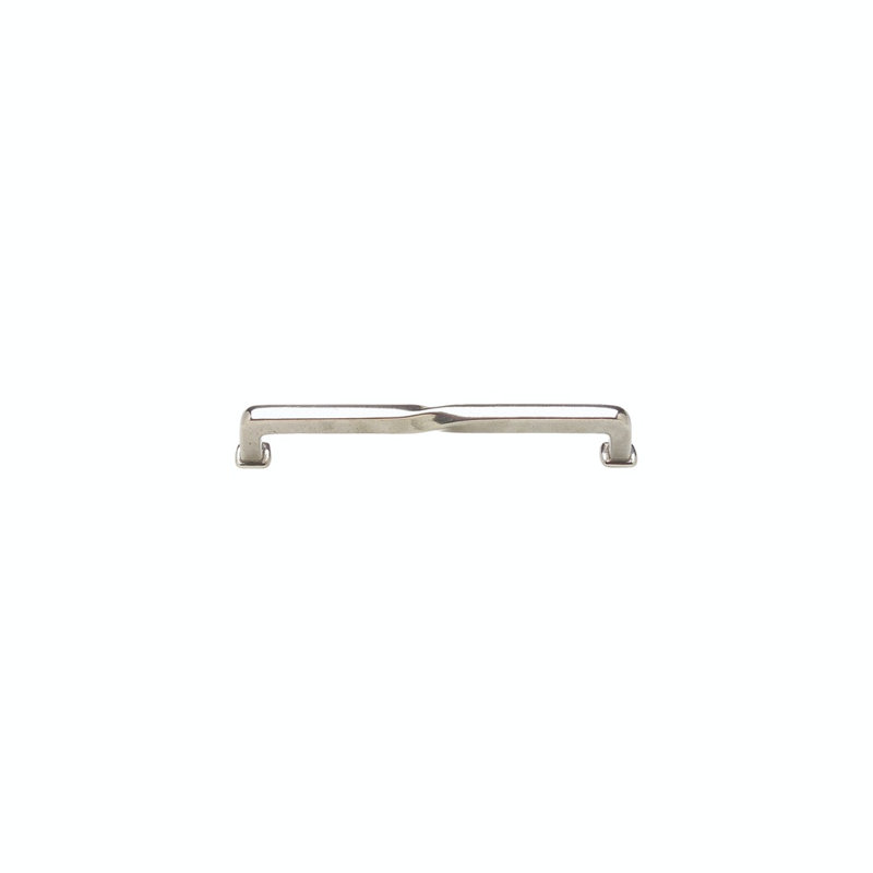 Twisted Bar / Handle Pull, White Bronze Brushed
