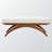 Bryce Bench with Cream Boucle Fabric and Walnut Finish, 18.09" H X 46.95" W X 17.4" D-130943744
