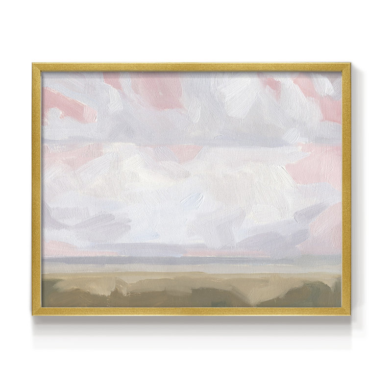 Sandbridge Beach II - Reproduction encadrée - Restickable, H 16 po x l 20 po