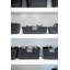 Long bac de rangement en feutre sculpté-97811103