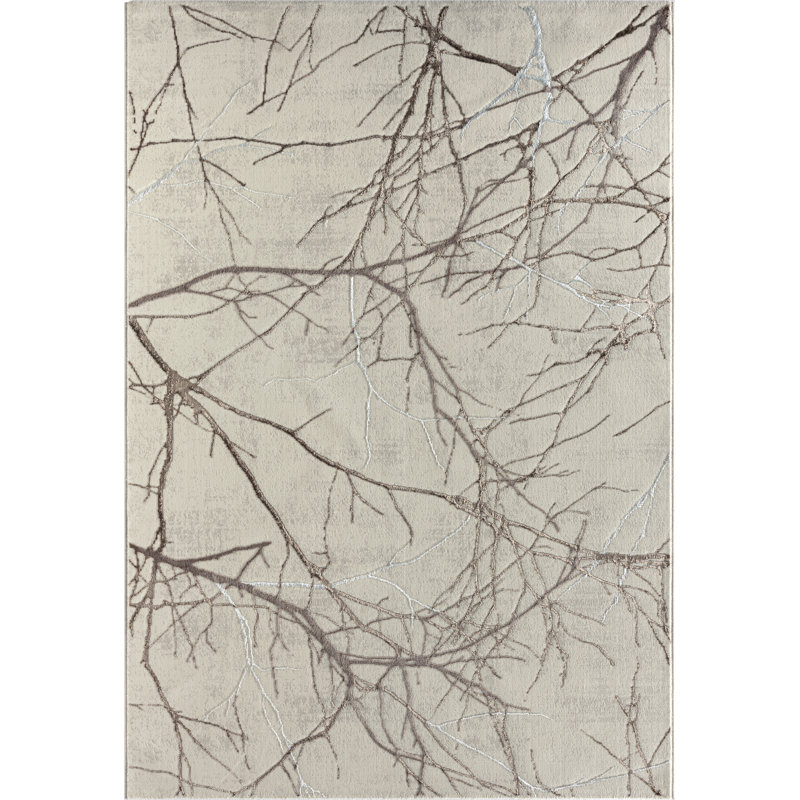 Aziyah Floral Area Rug, Runner 80 x 300cm
