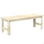 Backless Front Porch Bench,Wood Outdoor Bench-1035136461