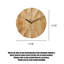 Horloges murales en bois massif-109555016